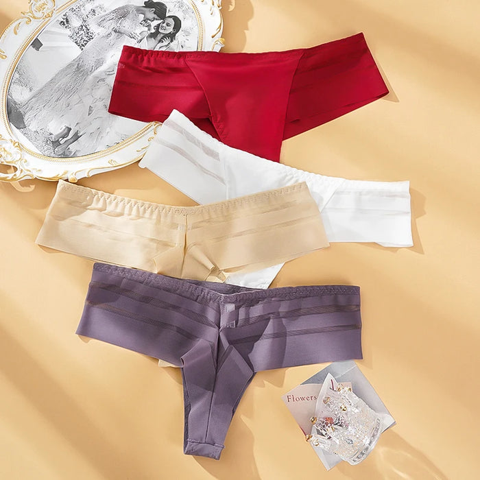 Women's Panties Seamless Perspective Underwear See-Through